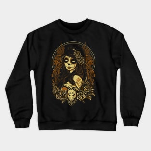 Night of the Kitsune Mask Crewneck Sweatshirt